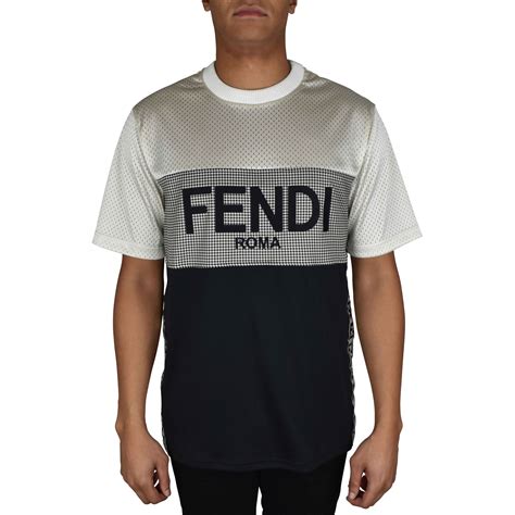 mixed baby boy fendi shirt|Fendi Boy's Mixed Print Logo T.